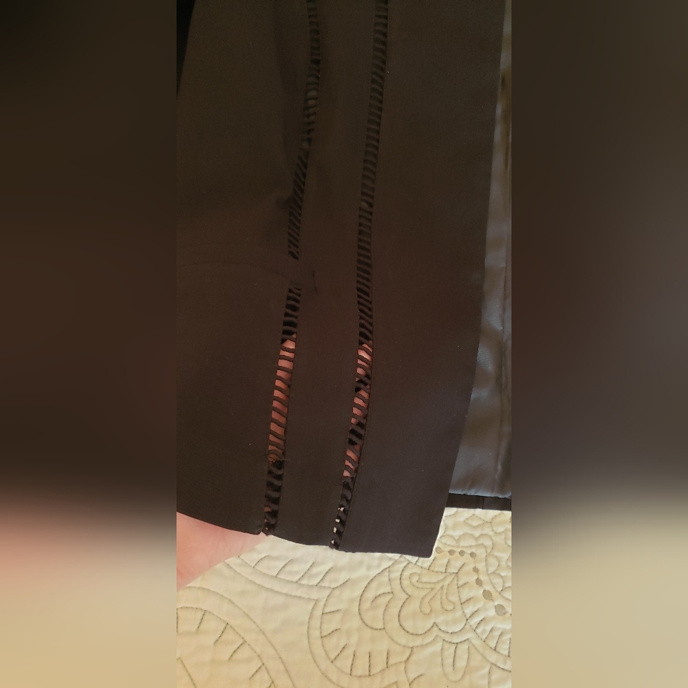 Linda Matthews New York Black Blazer - Picture 9 of 11